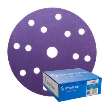 Picture of SmartLine Ceramic Purple Discs P320 150mm 15H (50)